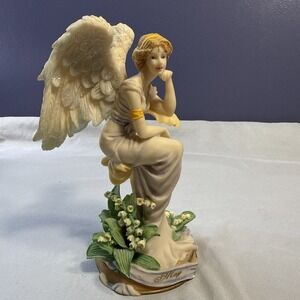 Vintage Roman Seraphim Classics Angel of the Month MAY Lily of the Valley